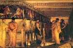 Lawrence Alma Tadema - Fidia mostra il fregio del Partenone - 1868