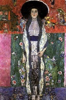 'Ritratto di Adele Bloch-Bauer II',1908,olio su tela, 190x120, Vienna, Gallerie del Belvedere