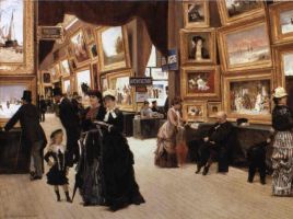 Edouard Dantan, Un coin du Salon en 1880