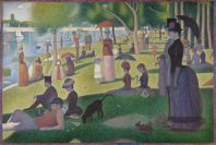 G. Seurat 'Un Dimanche après-midi a l'isle de la Grande-Jatte'  1885